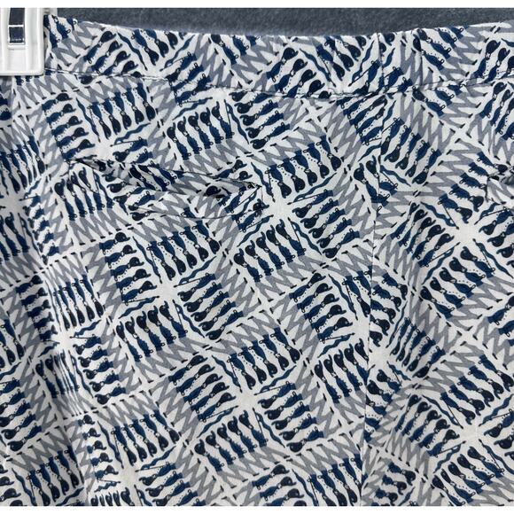 Jack Women's SZ L High Waisted elastic shorts Toy Soldier Print Navy Blue - Picture 6 of 11